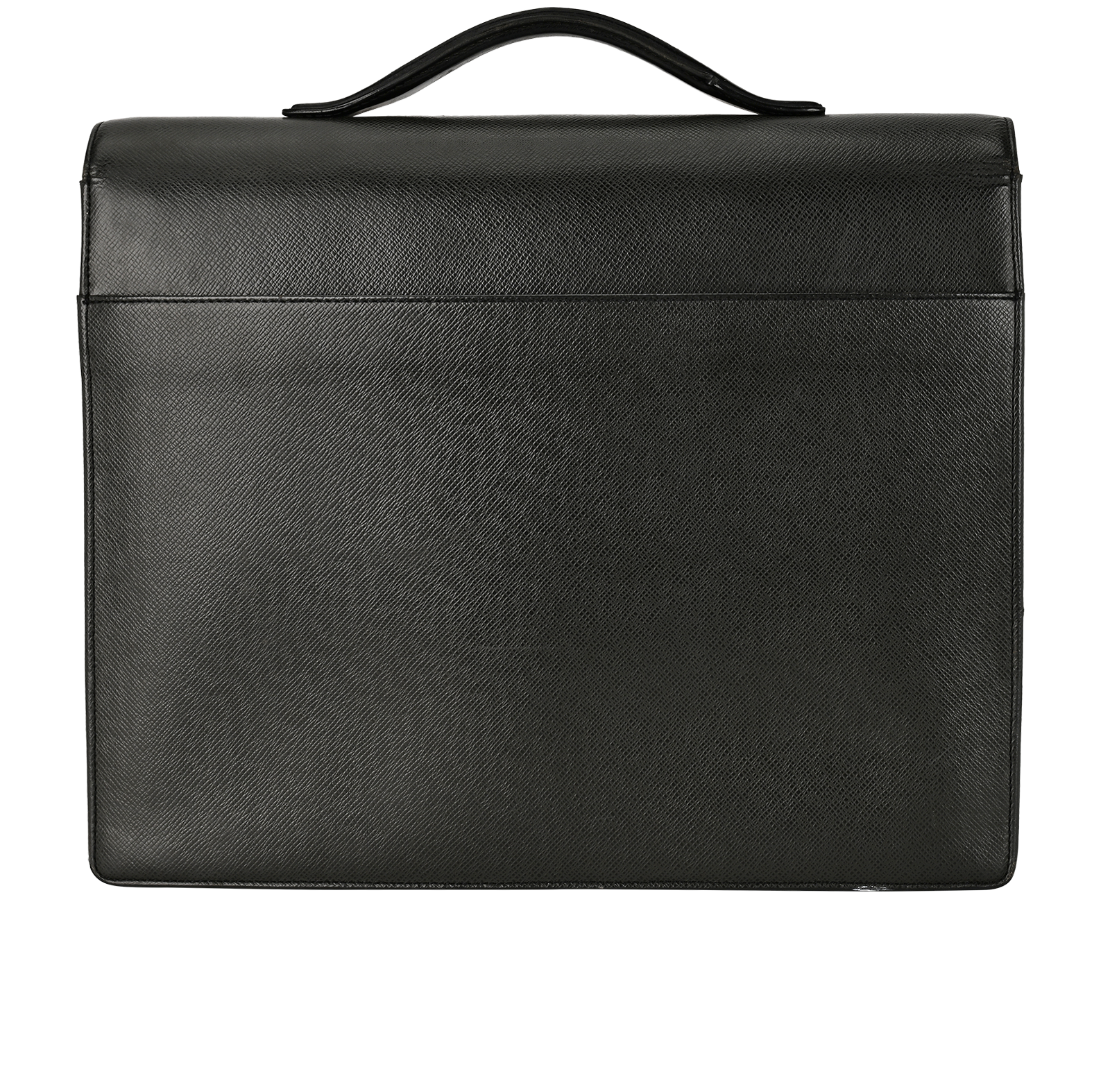 Louis Vuitton Briefcase, &pound;350, Handbags, Black/Green, Leather, Back view